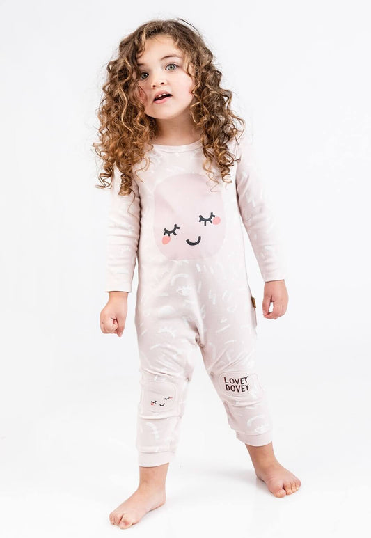 White Smoke אוברול לתינוקות עם הדפס story X MINENE