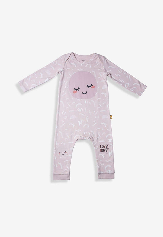 White Smoke אוברול לתינוקות עם הדפס story X MINENE