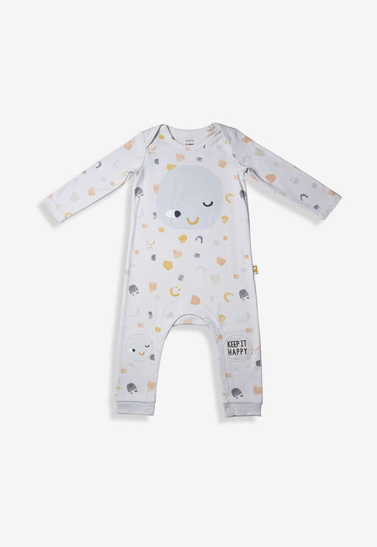 White Smoke אוברול לתינוקות עם הדפס story X MINENE