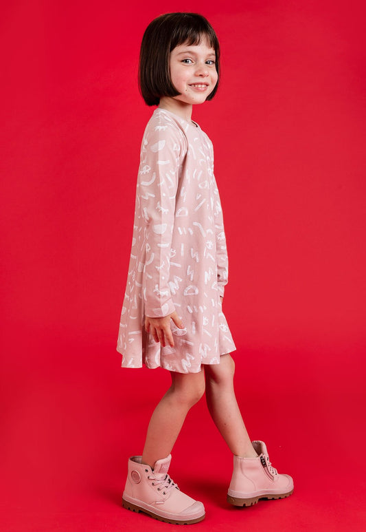 Firebrick שמלה BELL SHAPED DRESS story X MINENE