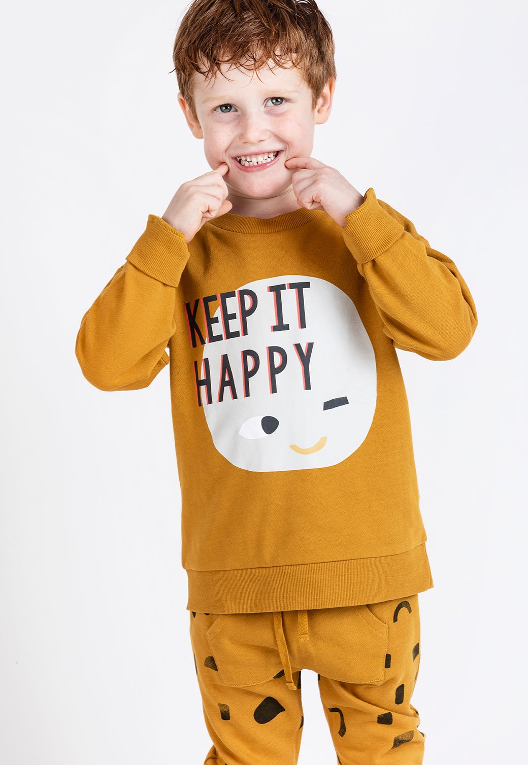 White Smoke חולצה ארוכה עם הדפס story X MINENE