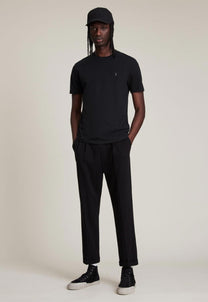 Gray טי שירט קצרה לגברים Brace ALLSAINTS