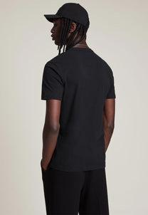 Light Gray טי שירט קצרה לגברים Brace ALLSAINTS