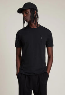 Light Gray טי שירט קצרה לגברים Brace ALLSAINTS