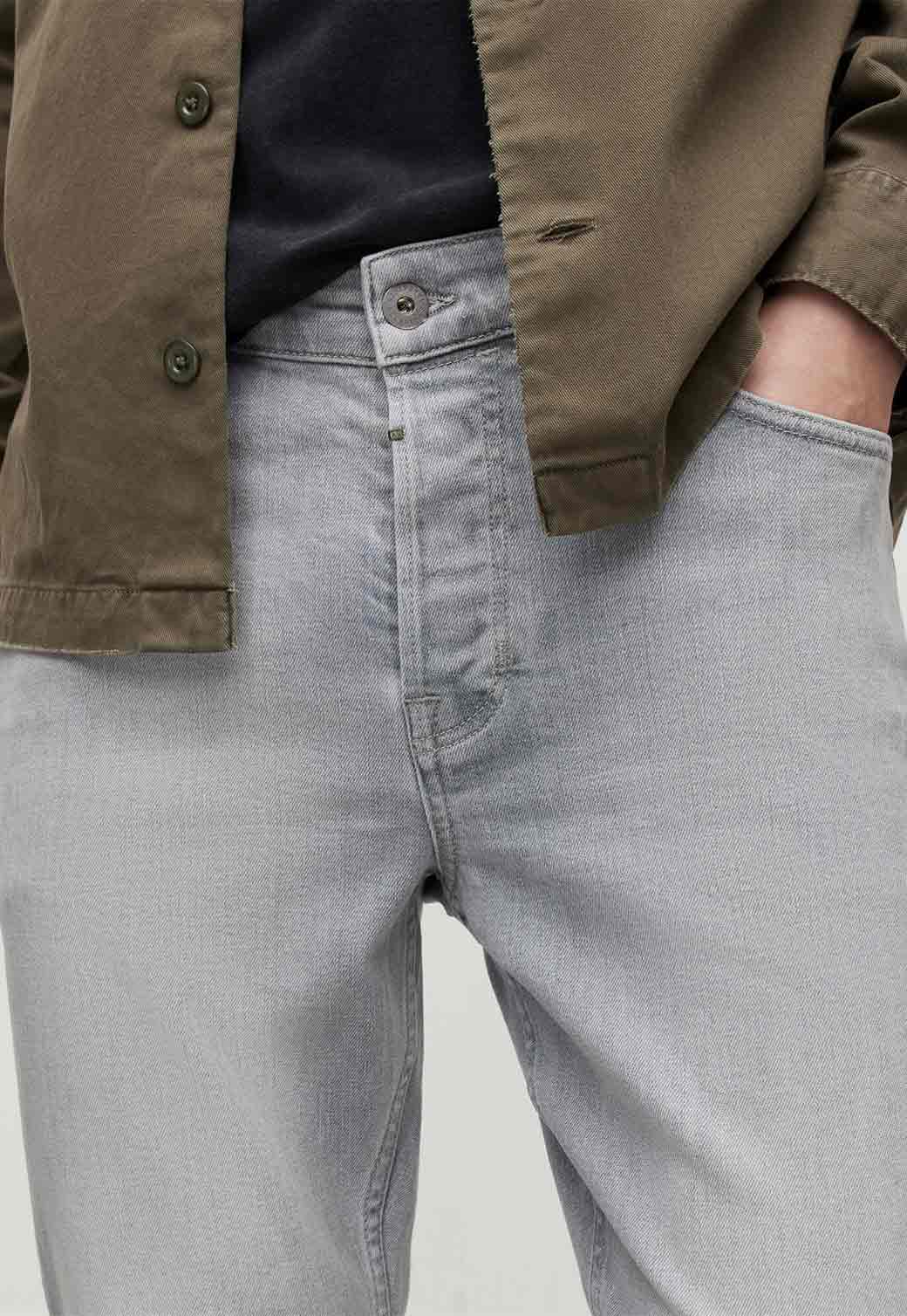 Light Slate Gray ג'ינס ארוך לגברים Cigarette ALLSAINTS