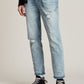 Light Gray ג'ינס ארוך עם קרעים לגברים Jack ALLSAINTS