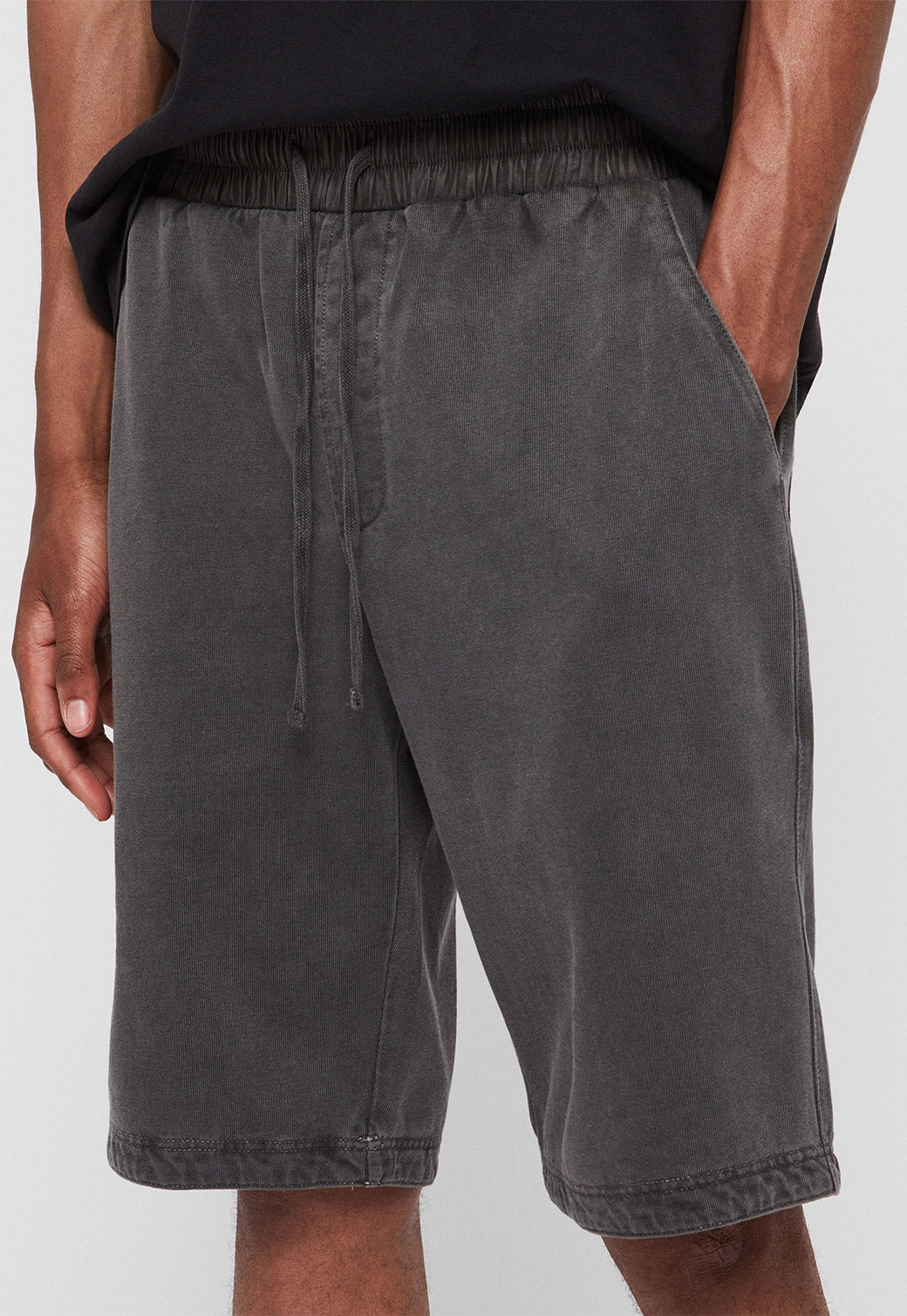 Dark Slate Gray מכנסיים קצרים Pierce ALLSAINTS