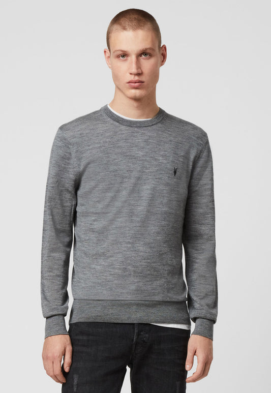 Light Gray סוודר לגברים Mode Merino ALLSAINTS