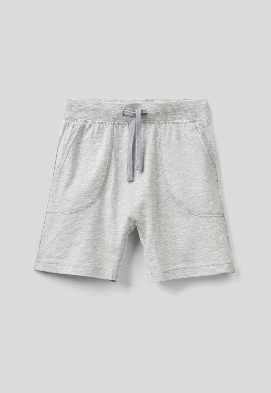 Light Gray מכנסיים קצרים עם כיסים BENETTON