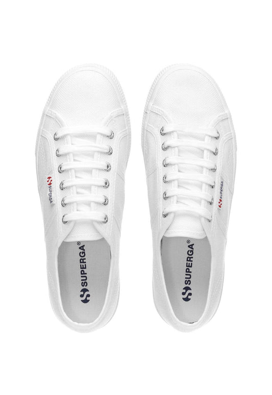 Light Gray PLATFORM סניקרס לנשים SUPERGA