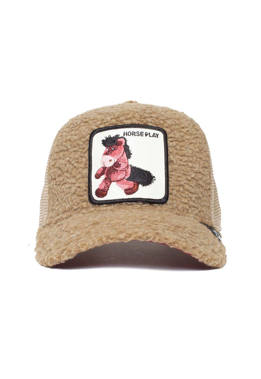 Rosy Brown כובע מצחיה לילדים LITTLE HORSEY GOORIN