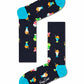 Black מארז גרביים מארז גרביים בהדפס דיינר | 4 זוגות HAPPY SOCKS