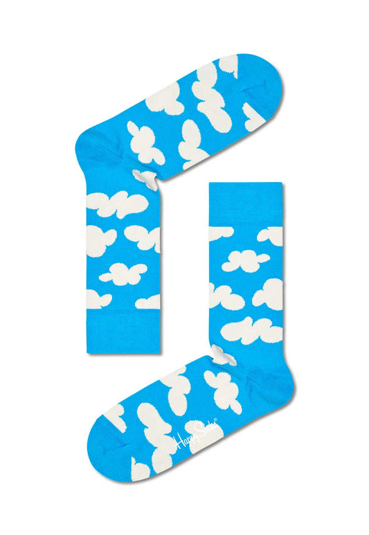 Deep Sky Blue מארז גרביים לנשים | 3 זוגות HAPPY SOCKS