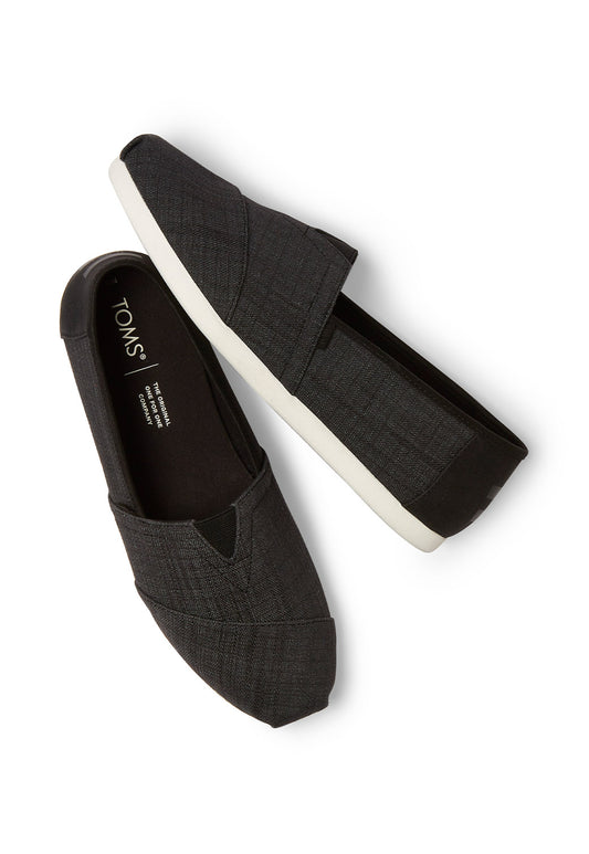 Light Gray נעלי בד שטוחים TOMS