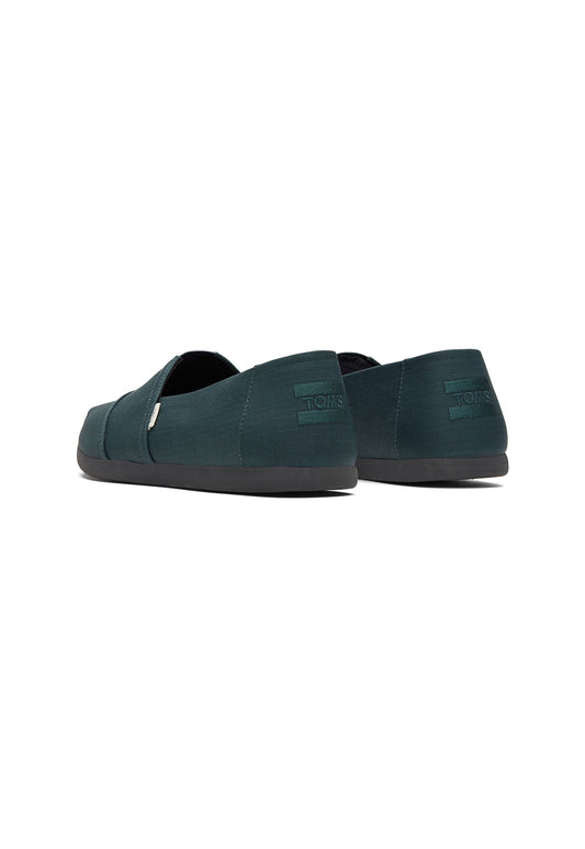 Dark Slate Gray נעלי בד שטוחים TOMS